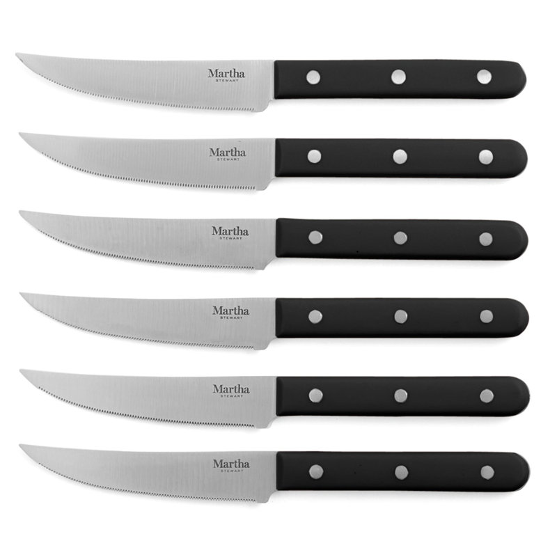 Martha Stewart 14 Piece Stainless Steel (18/10) Knife Block Set